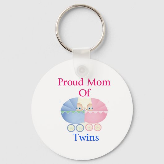 Jongen/Girl Twins Sleutelhanger (Voorkant)