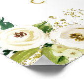 Jongen Girl White Floral First Community Welcome S Poster (Hoek)