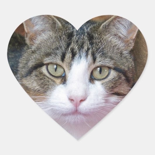 jongen hart sticker (Voorkant)