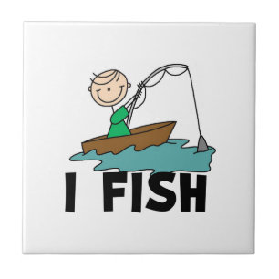 Jongen I Fish Tegeltje