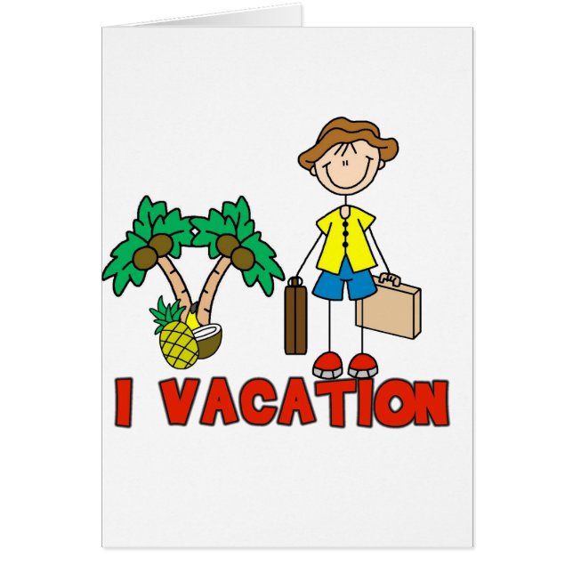 Jongen I Vacation Card (Voorkant)