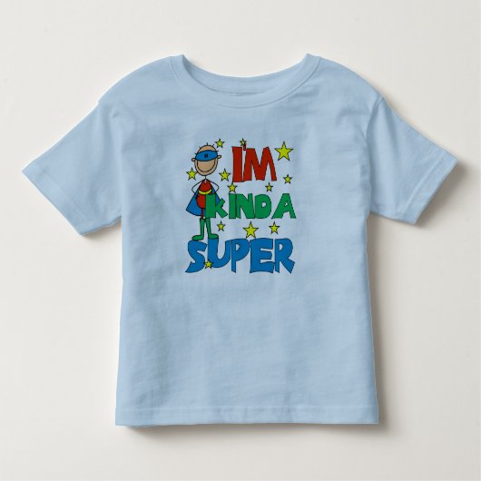 Jongen, ik ben nogal super kinder shirts (Voorkant)
