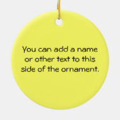 Jongen Ik Speel Baseball T-shirts en geschenken Keramisch Ornament (Achterkant)