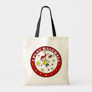 Jongen Ik speel honkbal T-shirts en cadeaus Tote Bag