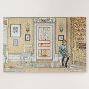 Jongen in de hoek (door Carl Larsson) Legpuzzel