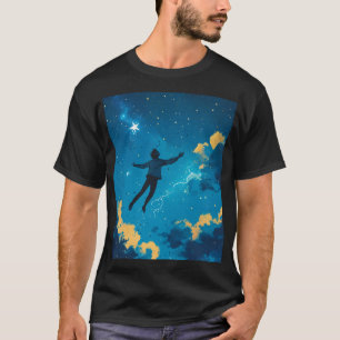 Jongen in de lucht T-shirt