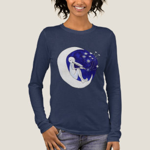Jongen in de maan Tri-Blend shirt