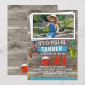 Jongen is zijn eerste uitnodiging van de eerste da (Voorkant / Achterkant)