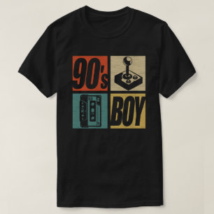 Jongen jaren '90 Mode 90 Theme Party Nineties T-shirt