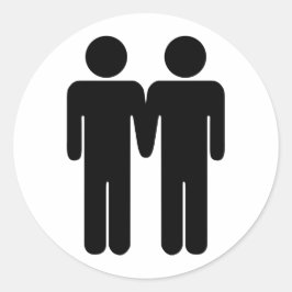 Jongen + Jongen Sticker