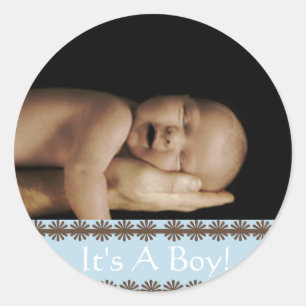 Jongen Jouw Foto Stickers