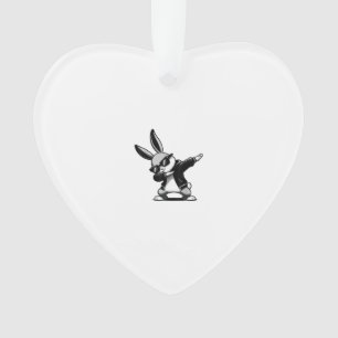 Jongen Kind Pasen Dag Dabbing Konijn Hip Hop Ea Ornament