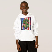 Jongen Kinder Pullover Print Sjabloon Hoodies (Voorkant volledig)