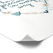 Jongen kleuterpapier, kinderdagboek poster (Hoek)