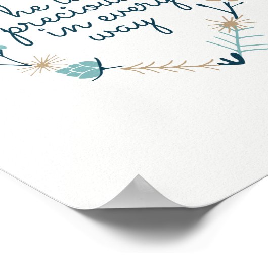 Jongen kleuterpapier, kinderdagboek poster (Hoek)