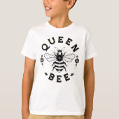 Jongen koningin Bee / White T-Shirt (Voorkant)