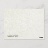 Jongen lezen de Heilige Bijbel Briefkaart (Achterkant)