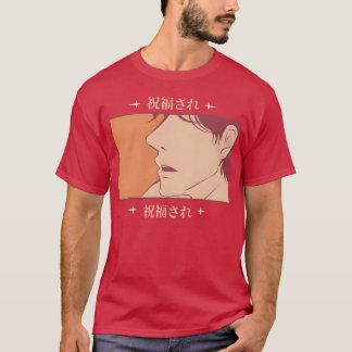 Jongen Lippen Anime vriend T-shirt