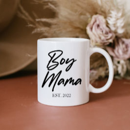 Jongen mama Est. Jaar Minimale mama Koffiemok
