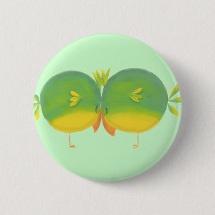 Jongen & meisjes Liefde Brids Ronde Button 5,7 Cm