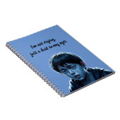 Jongen met tranen notitieboek (Rechterzijde)