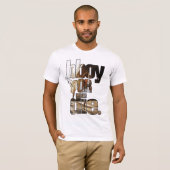 jongen of dood t-shirt (Voorkant volledig)