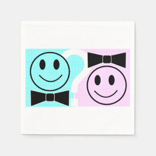 Jongen of Girl Party Napkins Servet