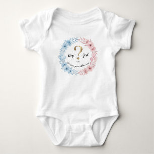 Jongen of meisje? – Body voor het bekendmaken van Romper