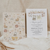 Jongen of Meisje | Gedempte Boho Gender onthullen Kaart