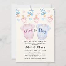 Jongen of meisje | Geslacht onthulling babyfeest