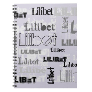 Jongen of Meisje Trendy Name Gifts Accessoires Paa Notitieboek