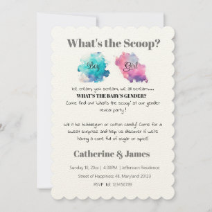 Jongen of meisje, wat zal het geslacht onthullen? kaart