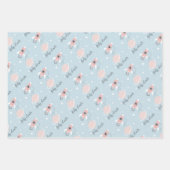 Jongen of meisjes Baby shower Inpakpapier Vel (Voorkant 3)