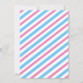 Jongen of meisjes kaart (Achterkant)