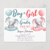 Jongen- of meisjesolifantengender onthullen budget (Voorkant)