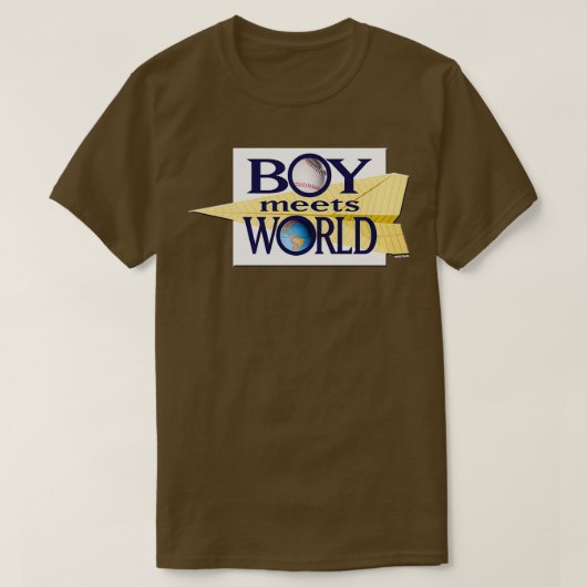 Jongen ontmoeten Logo Pullover van World Show (Design voorkant)