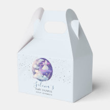 Jongen Over de Maan Moderne Baby Shower