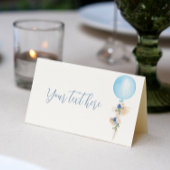 Jongen Party Place Card Birthday Baby shower