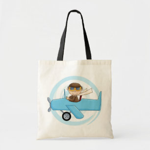 Jongen Pilot Tshirts en Gifts Tote Bag