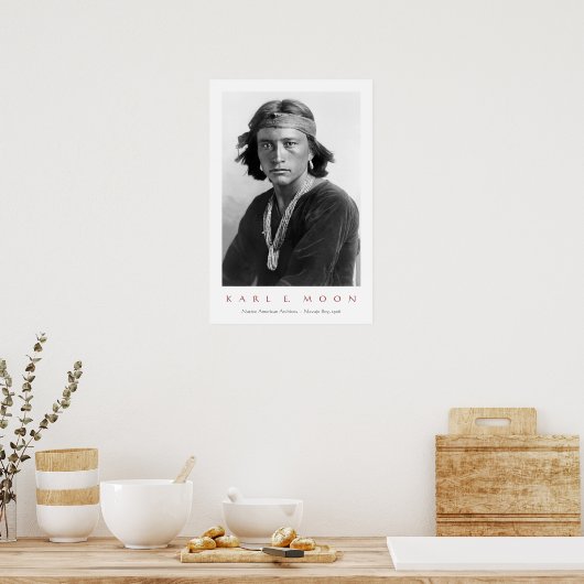 jongen poster (Keuken)