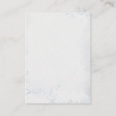 Jongen! Pug Puppy Waterverf Diaper Raffle Informatiekaartje (Achterkant)