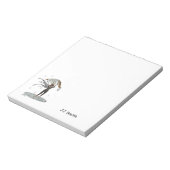 Jongen Regen Fairy Met Blad Notitieblok (Gedraaid)