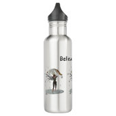 Jongen Regen Fairy Met Blad Water Fles (Links)