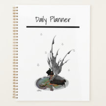 Jongen Regen Fairy Met Kikker Dagelijkse Planner