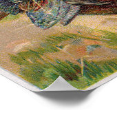 Jongen Riding Turkey  Art Poster (Hoek)