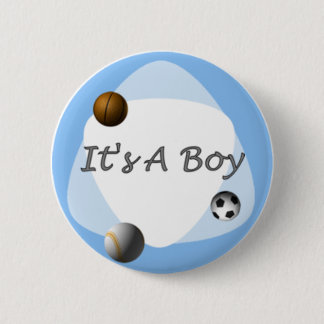 jongen ronde button 5,7 cm