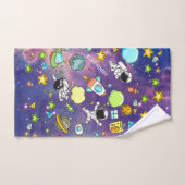 Jongen ruimterastronauts planets Galaxy Bad Handdoek (Handdoek)