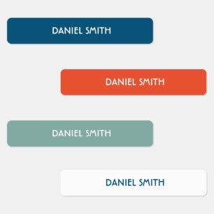 Jongen School Daycare Name Labels