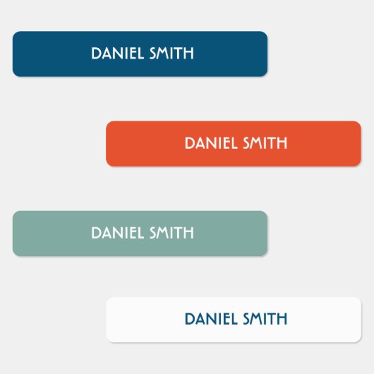 Jongen School Daycare Name Labels (Groep)