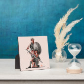 Jongen Scout en Liberty Fotoplaat (Insitu)